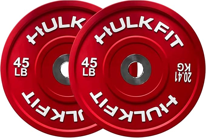 HulkFit Olympic 2-Inch Bumper Plates